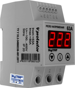 Реле напряжения RE V-63A