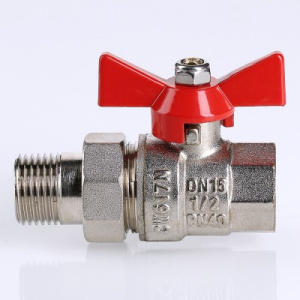 Кран шаровой со сгоном 1/2' ВН BASE (VT.227.N.04)