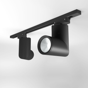 Трековый светодиодный светильник для однофазного шинопровода LTB33 Corner Черный 15W 4200K 
