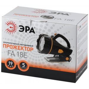 Фонарь Эра FA18E Акку 4V2Ah, 19xLED, ЗУ 220V, карт