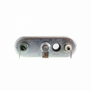 ТЭН 1700W для стиральных машин Ariston, Indesit, с отверстием под датчик L165мм, 36054
