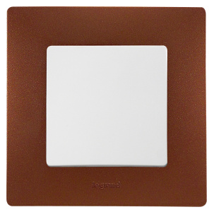 Legrand ETIKA  рамка 1 пост Какао