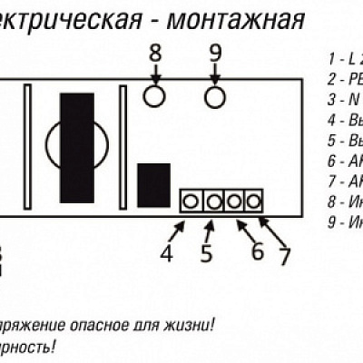 Блок бесперебойного питания ST-ББП-30 (с защитой АКБ)