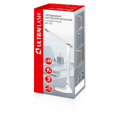 Светильник UF-715 C01 LED 9Вт белый Ultraflash